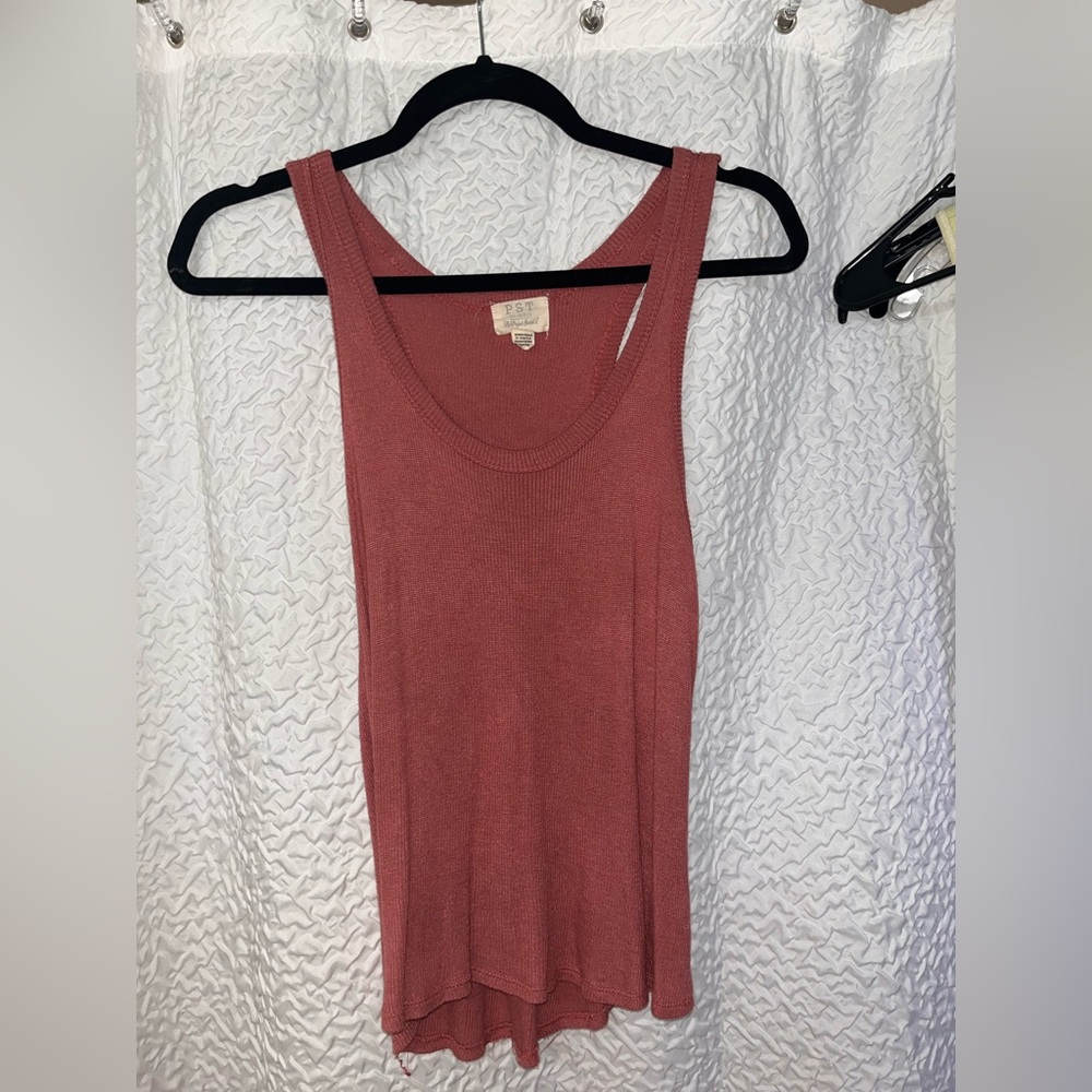Dusty Pink Soft Tank top